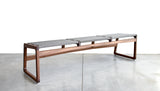 ROADRUNNER BENCH - WOOD, 2-3 SEAT, BACKLESS